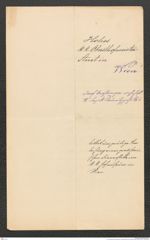 k.k. naturhistorisches Hofmuseum, Intendanzakten 1885-1896 (Hauer), Aktenzahl Z.431/1889, Seite 4